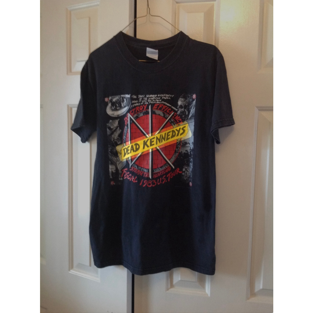Dead Kennedys Retro Concert Tee Adult Sz Small